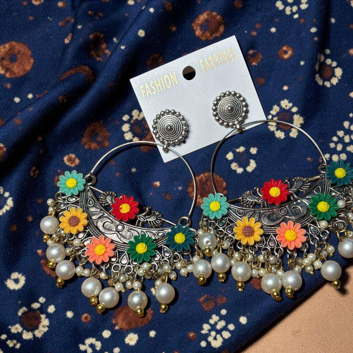 Phoolon Ki Baali Hoops