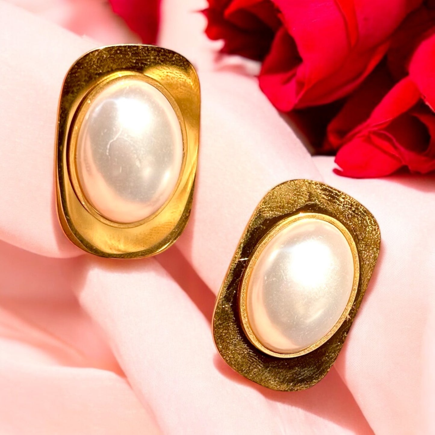 Pearl Power Earrings