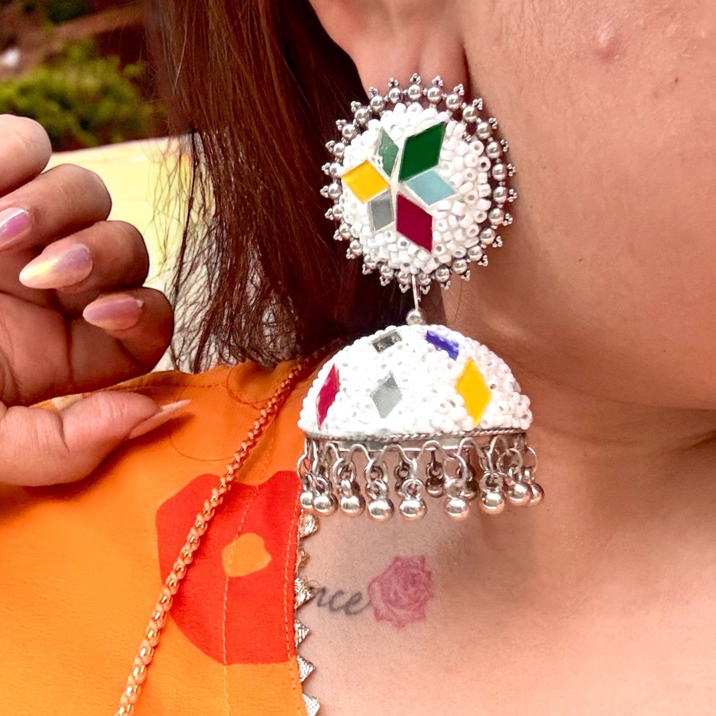 Jadau Jhumka