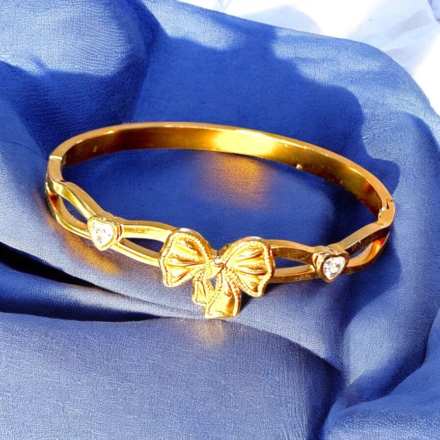 Diamond Bow Bracelet