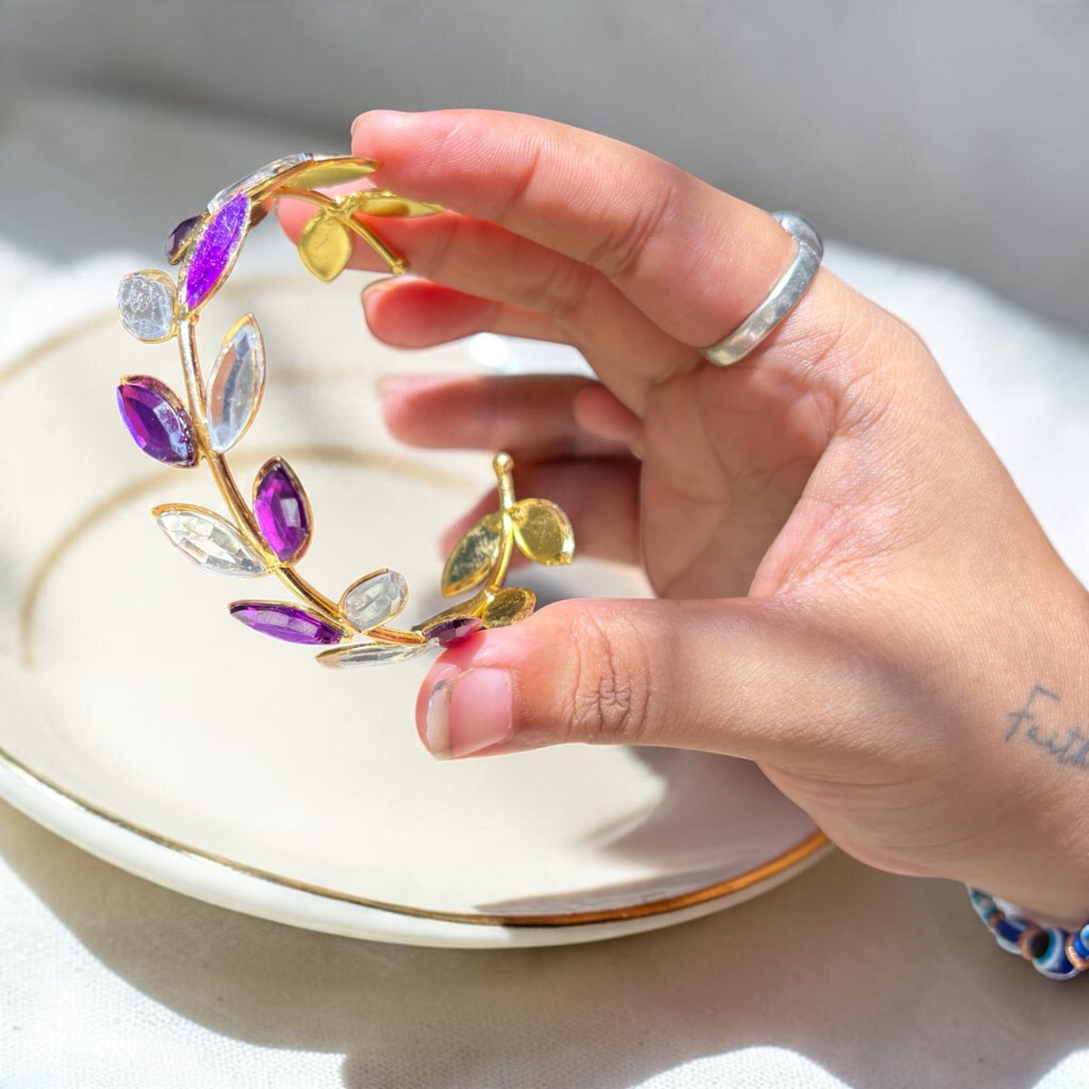 Angoor Ki Bel Cuff
