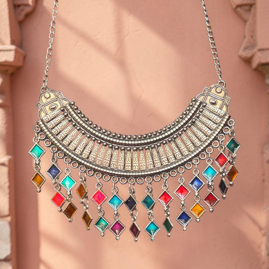 Satrangi Hasli Necklace Set