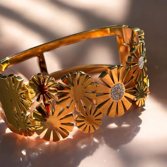 Floral Embrace Bracelet