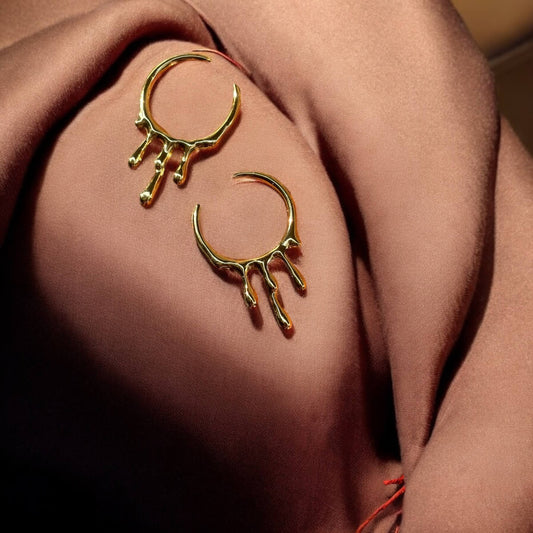 Melting Drop Earring