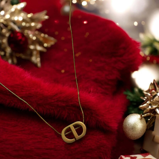 Chic CD Pendant Necklace