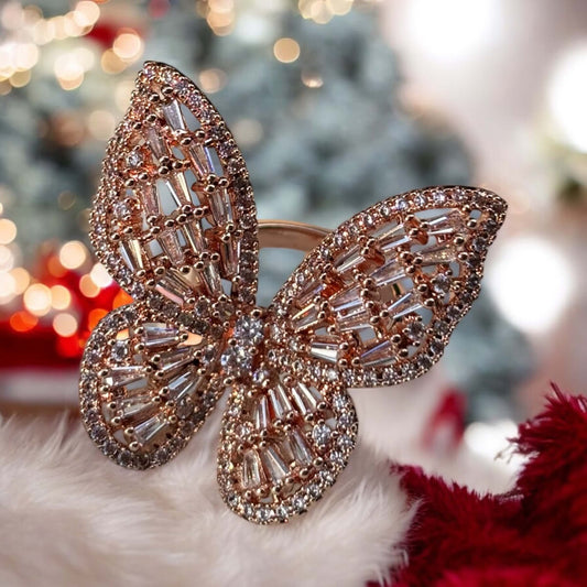 Graceful Flutter: The Butterfly Ring