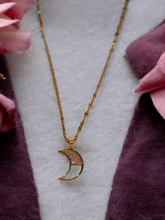 Enchanted Crescent Pendant