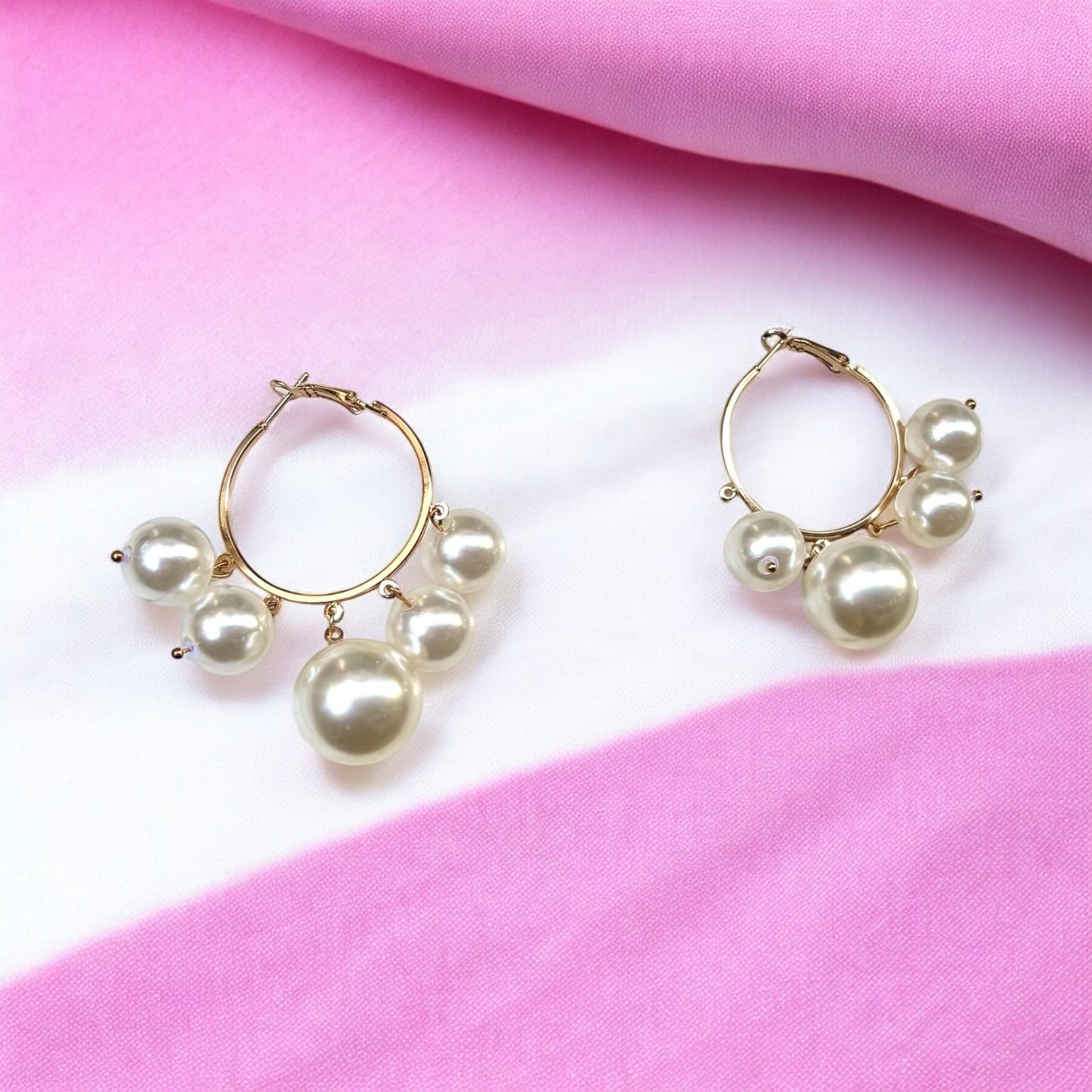 Pearl Power Earrings