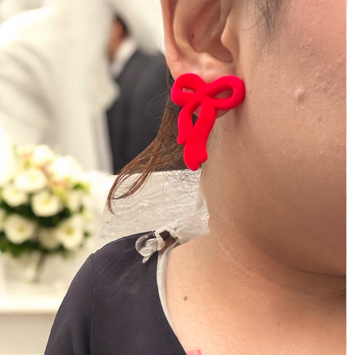 Graceful Ribbon Earrings